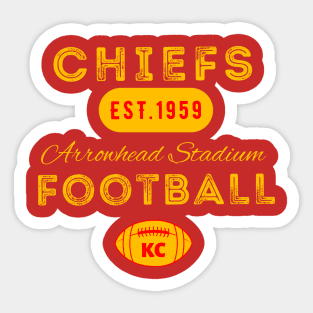 Kansas City Vintage Style Sticker